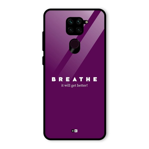 It Will Get Better Glass Back Case for Redmi Note 9