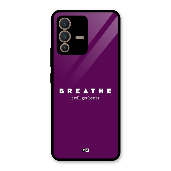 It Will Get Better Glass Back Case for Vivo V23 5G