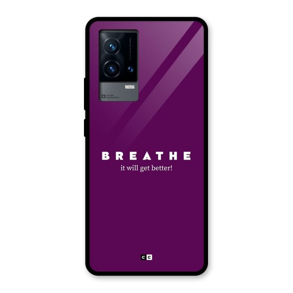 It Will Get Better Glass Back Case for iQOO 9 5G