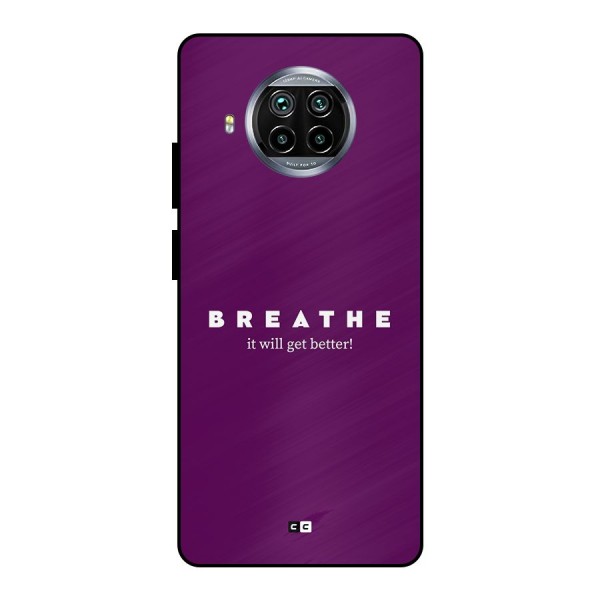It Will Get Better Metal Back Case for Mi 10i
