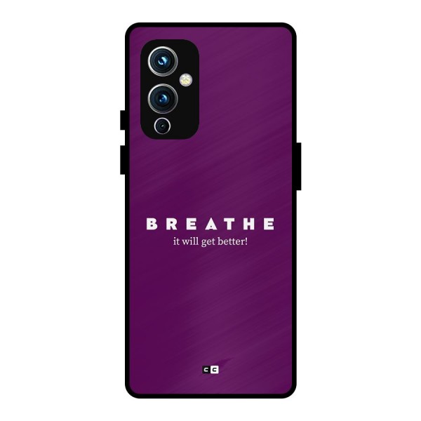It Will Get Better Metal Back Case for OnePlus 9