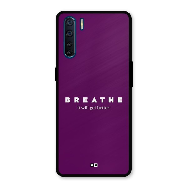 It Will Get Better Metal Back Case for Oppo F15