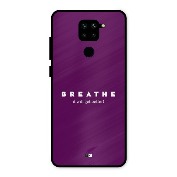 It Will Get Better Metal Back Case for Redmi Note 9