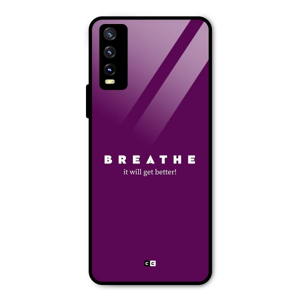 It Will Get Better Metal Back Case for Vivo Y20i