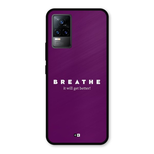 It Will Get Better Metal Back Case for Vivo Y73