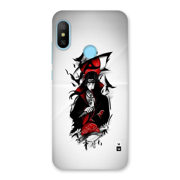 Itachi Combat Back Case for Redmi 6 Pro