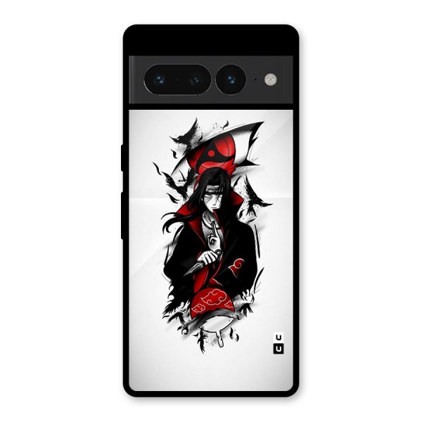 Itachi Combat Glass Back Case for Google Pixel 7 Pro