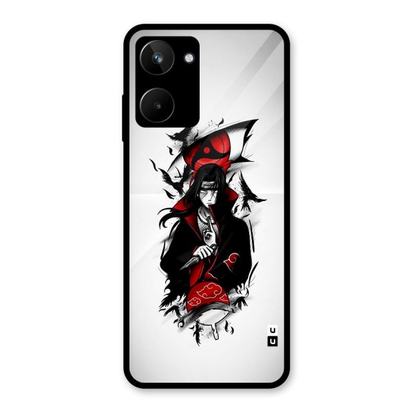 Itachi Combat Glass Back Case for Realme 10