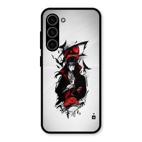 Itachi Combat Metal Back Case for Galaxy S23