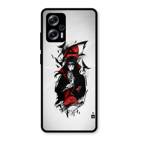 Itachi Combat Metal Back Case for Redmi K50i