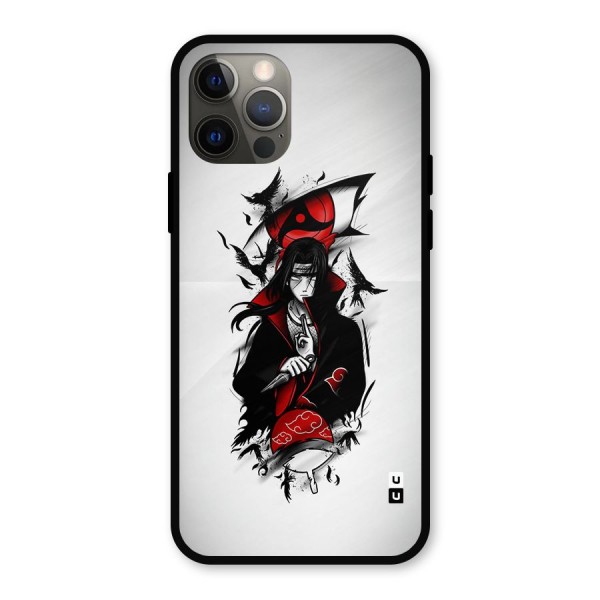 Itachi Combat Metal Back Case for iPhone 12 Pro