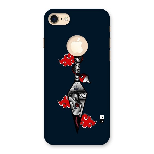 Itachi Kunai Naruto Back Case for iPhone 7 Logo Cut