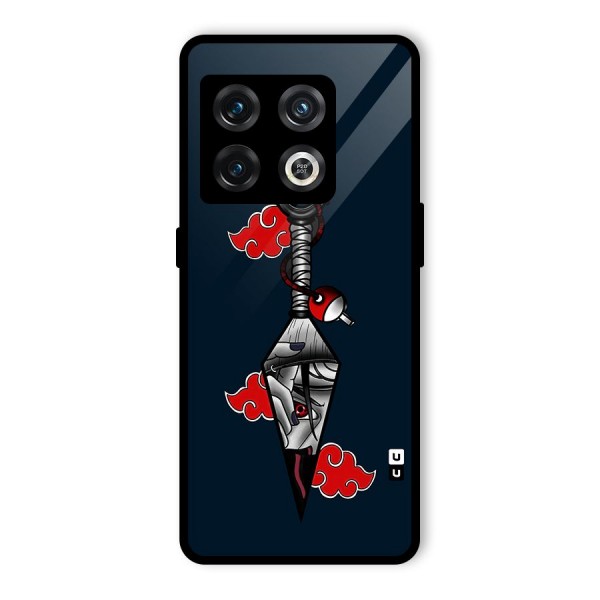 Itachi Kunai Naruto Glass Back Case for OnePlus 10 Pro 5G