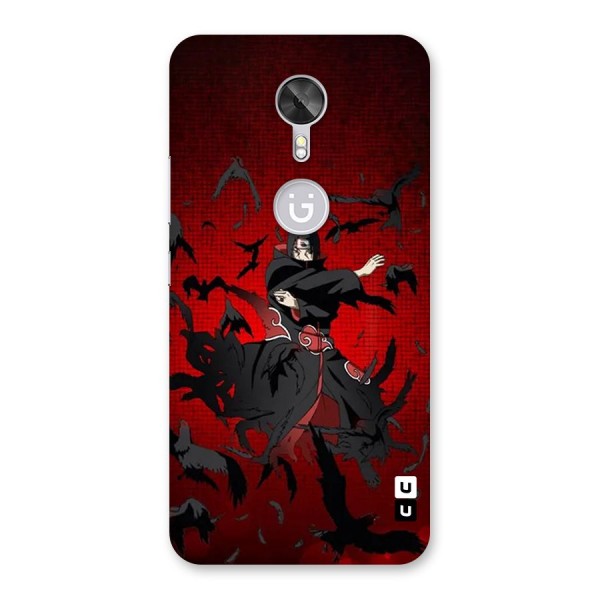 Itachi Stance For War Back Case for Gionee A1
