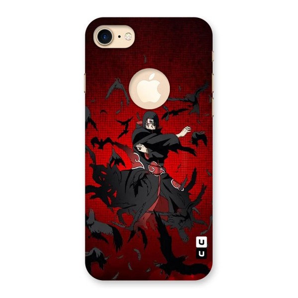 Itachi Stance For War Back Case for iPhone 7 Logo Cut