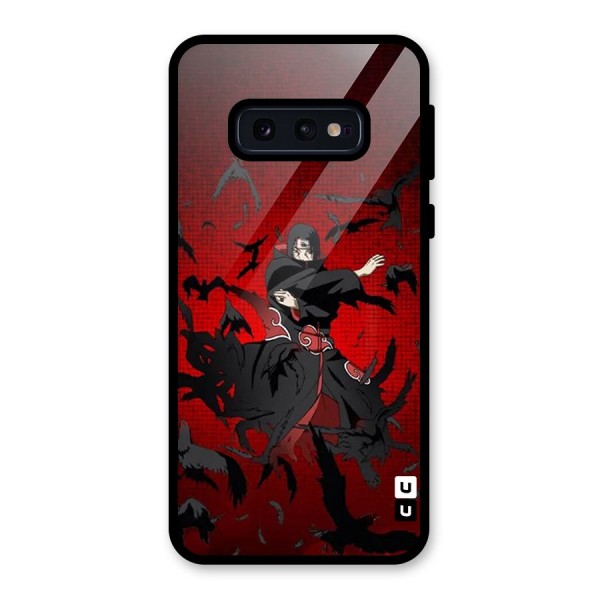 Itachi Stance For War Glass Back Case for Galaxy S10e
