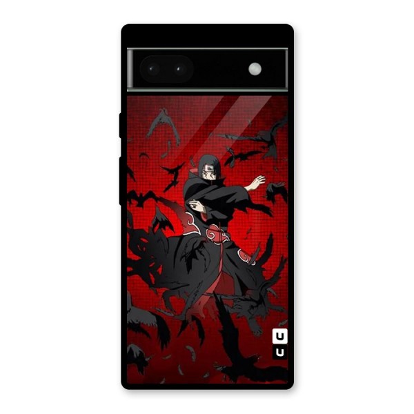 Itachi Stance For War Glass Back Case for Google Pixel 6a