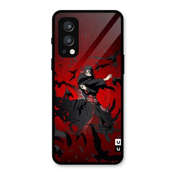 Itachi Stance For War Glass Back Case for OnePlus Nord 2 5G