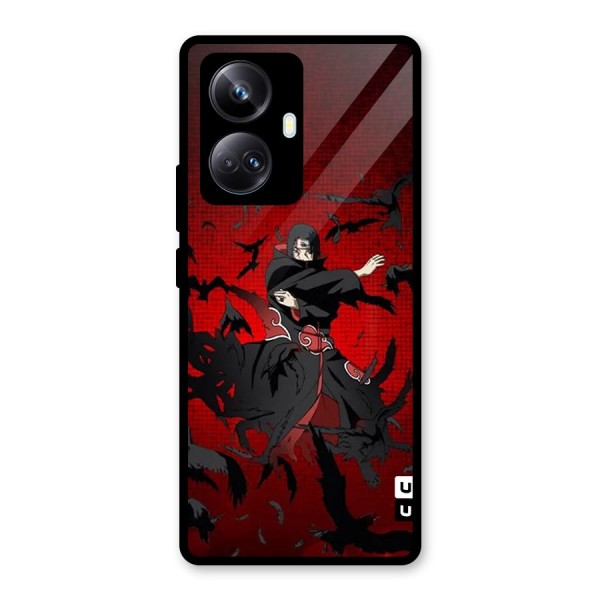 Itachi Stance For War Glass Back Case for Realme 10 Pro Plus