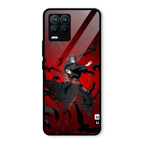 Itachi Stance For War Glass Back Case for Realme 8 Pro