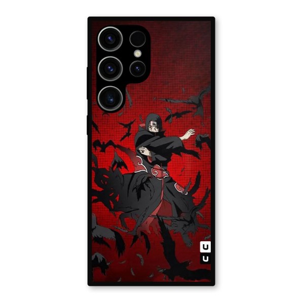 Itachi Stance For War Metal Back Case for Galaxy S23 Ultra