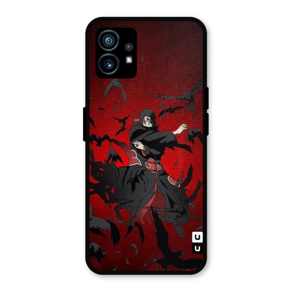 Itachi Stance For War Metal Back Case for Nothing Phone 1