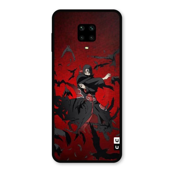 Itachi Stance For War Metal Back Case for Poco M2