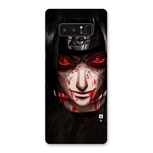 Itachi Uchiha Red Eyes Back Case for Galaxy Note 8