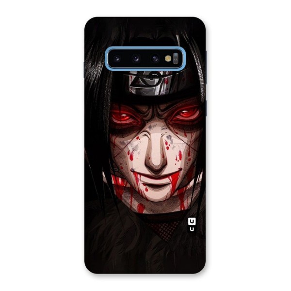 Itachi Uchiha Red Eyes Back Case for Galaxy S10