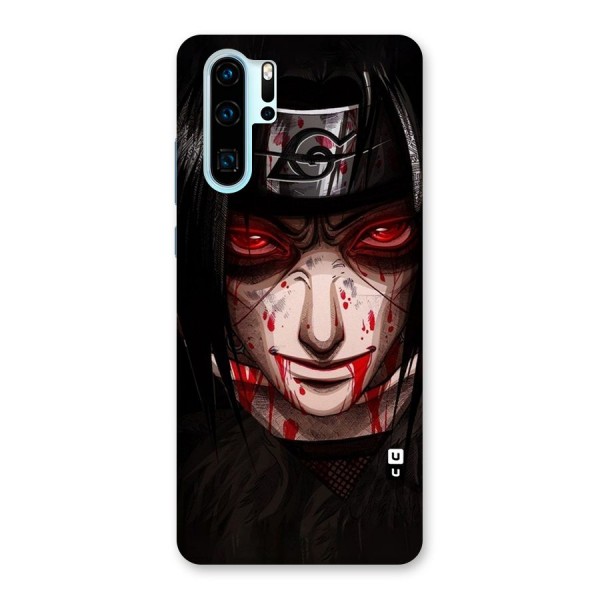 Itachi Uchiha Red Eyes Back Case for Huawei P30 Pro