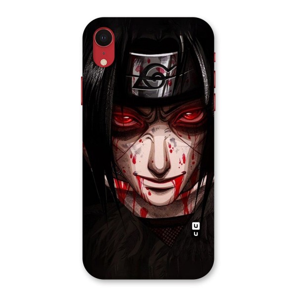 Itachi Uchiha Red Eyes Back Case for iPhone XR