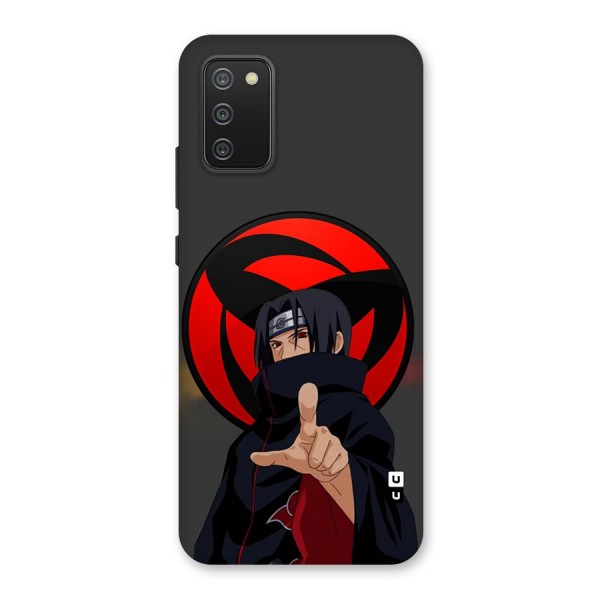 Itachi Uchiha With sharingan Back Case for Galaxy M02s