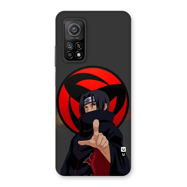 Itachi Uchiha With sharingan Back Case for Mi 10T 5G