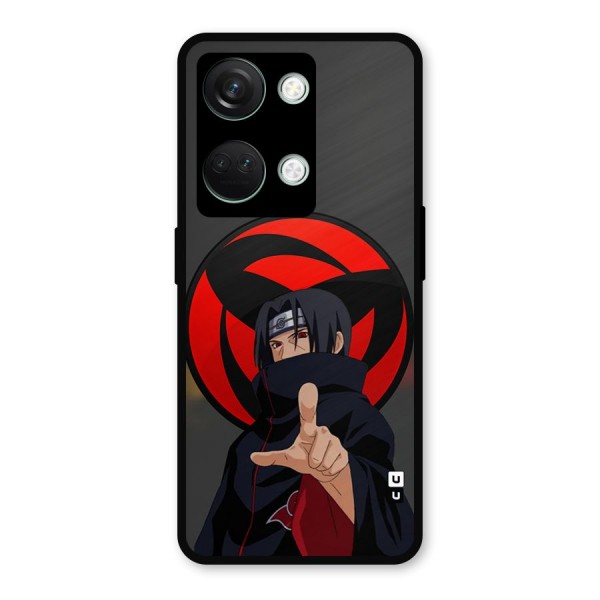 Itachi Uchiha With sharingan Metal Back Case for OnePlus Nord 3