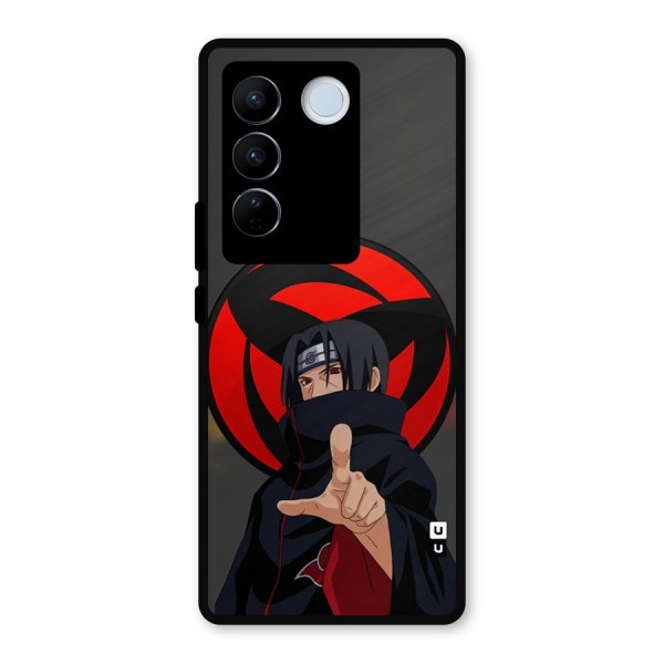 Itachi Uchiha With sharingan Metal Back Case for Vivo V27