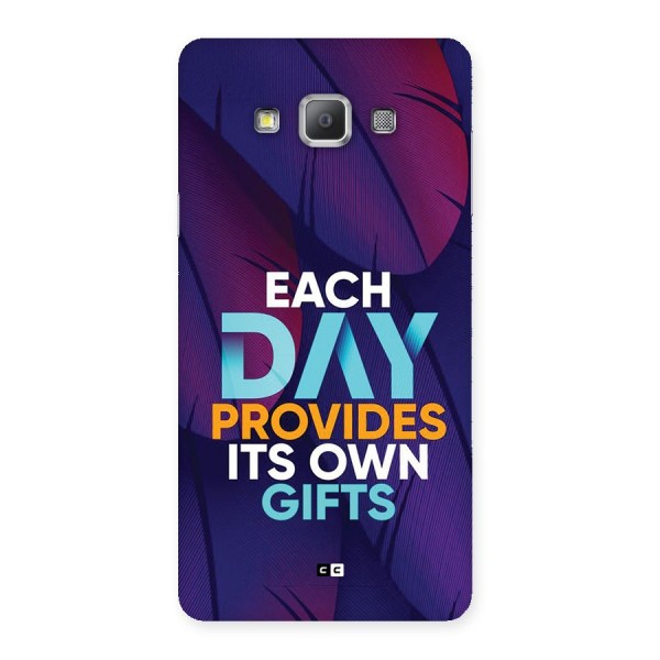 Its Own Gifts Back Case for Galaxy A7