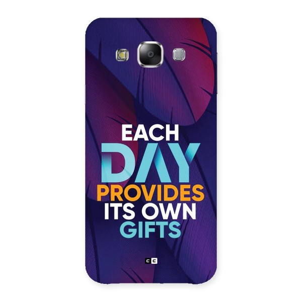 Its Own Gifts Back Case for Galaxy E5