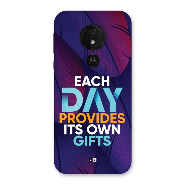 Its Own Gifts Back Case for Moto G7 Power