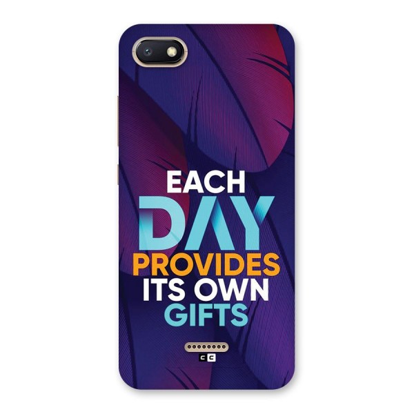 Its Own Gifts Back Case for Redmi 6A