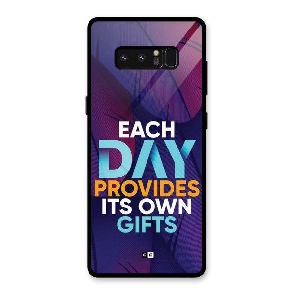 Its Own Gifts Glass Back Case for Galaxy Note 8