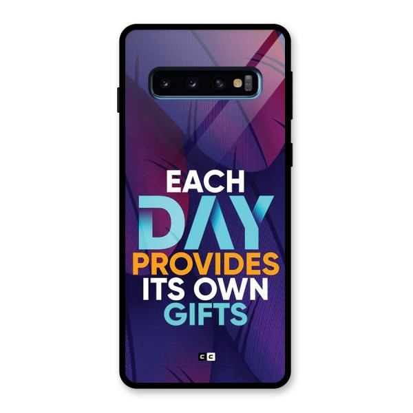 Its Own Gifts Glass Back Case for Galaxy S10