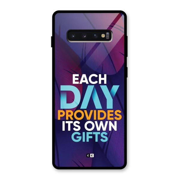 Its Own Gifts Glass Back Case for Galaxy S10 Plus