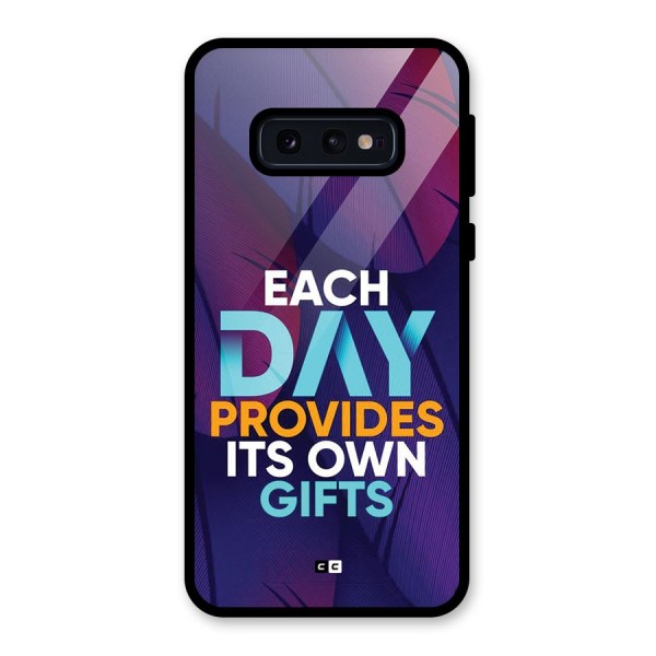 Its Own Gifts Glass Back Case for Galaxy S10e
