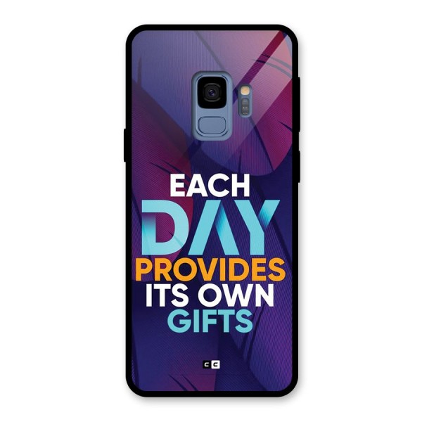Its Own Gifts Glass Back Case for Galaxy S9