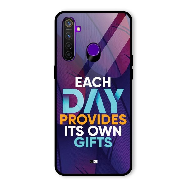 Its Own Gifts Glass Back Case for Realme 5 Pro