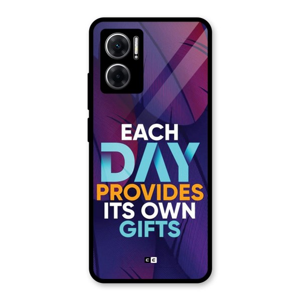 Its Own Gifts Glass Back Case for Redmi 11 Prime 5G