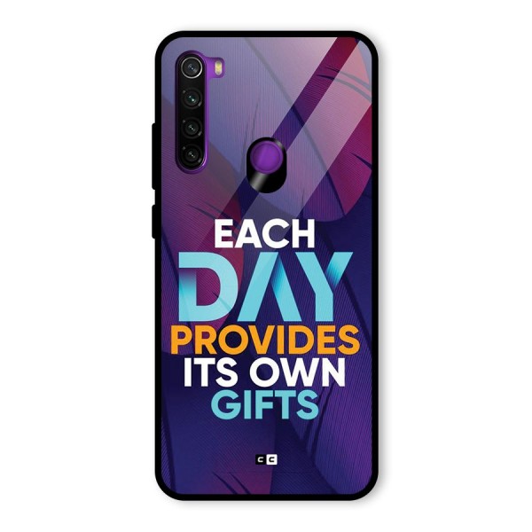 Its Own Gifts Glass Back Case for Redmi Note 8