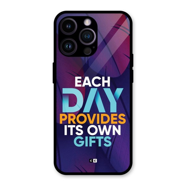 Its Own Gifts Glass Back Case for iPhone 14 Pro Max