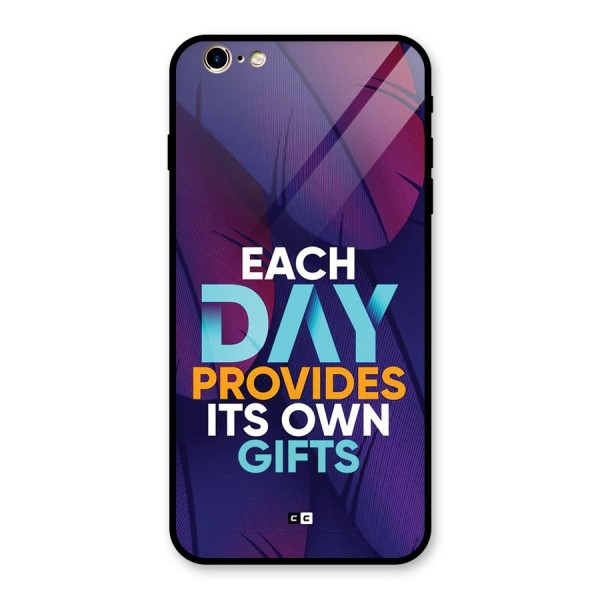 Its Own Gifts Glass Back Case for iPhone 6 Plus 6S Plus