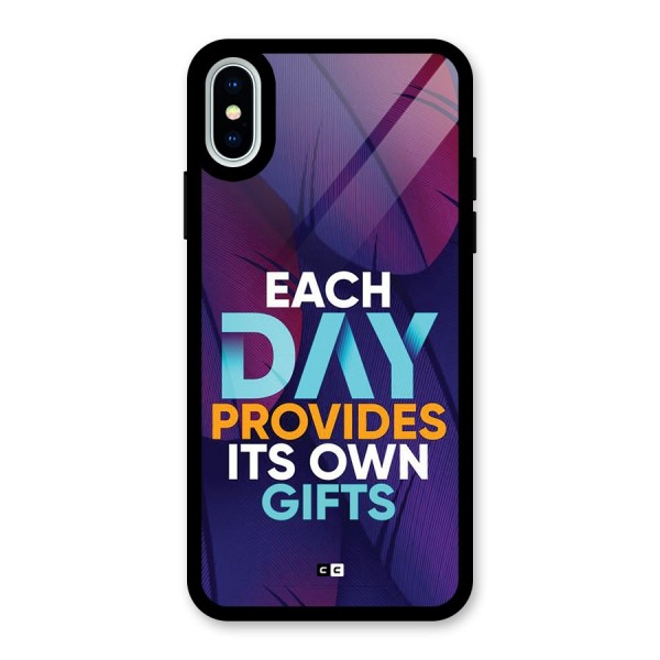 Its Own Gifts Glass Back Case for iPhone X